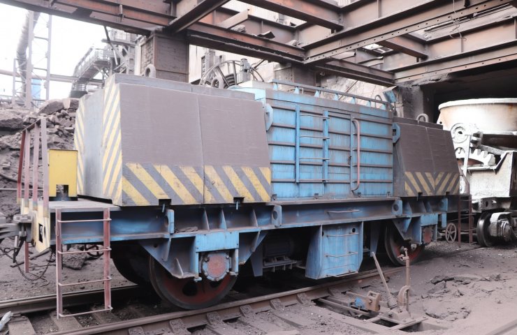 Dnipro Metallurgical Plant purchased car pushers for the movement of blast furnace pig iron carriers