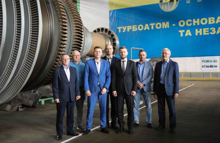 АТ «Турбоатом» відвідали представники ЗАТ «Новокраматорський машинобудівний завод»