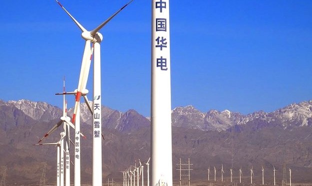 China has increased the capacity of wind farms by a third, and solar - by a quarter