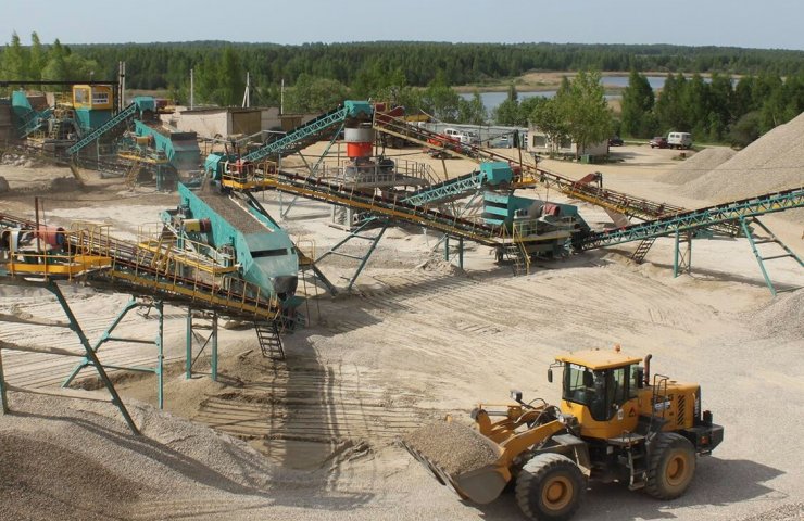 Production of a stone quarry in Ivanovo