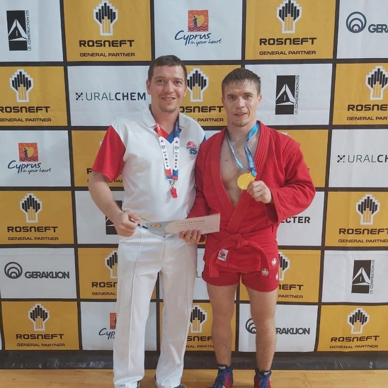 Four medals were won by the sambo wrestlers of the UMMC CS at the Championships and the European Sambo Championships held in Cyprus, Limassol