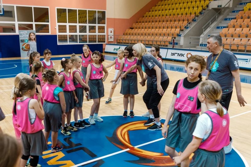 В рамках проекту ФІБА «Her World, Her Rules» для юних баскетболісток Уралу проведено майстер-клас