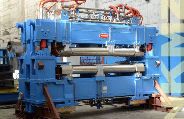 NKMZ has manufactured segments of a slab machine for the Romanian metallurgical plant