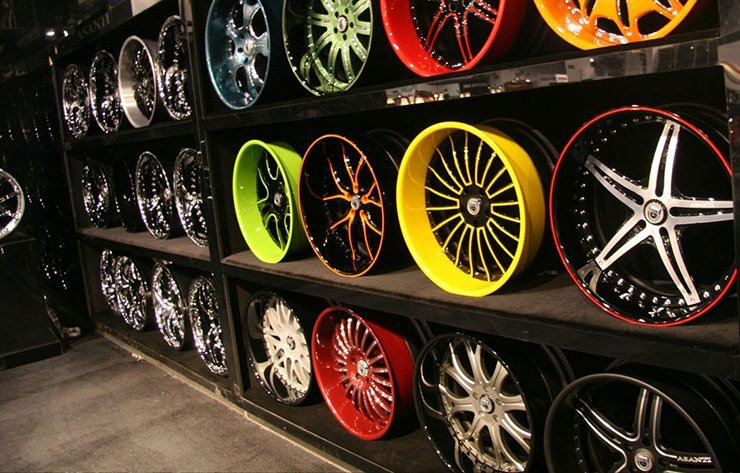 Online catalog of tires, wheels and related accessories