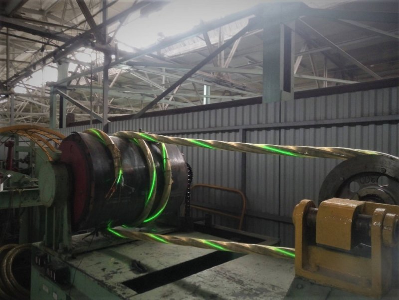 Sibkabel has developed a glow-effect cable for miners