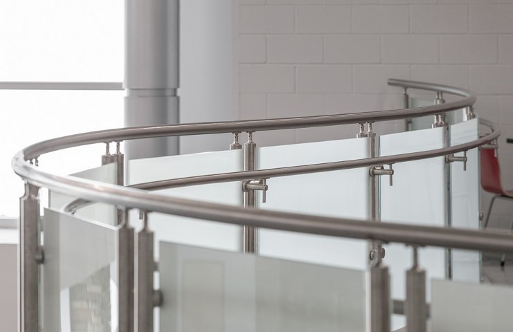 Stainless steel railings, handrails and railings