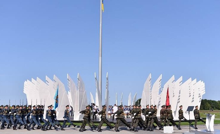 An art object made of Metinvest steel was opened in Cherkasy region