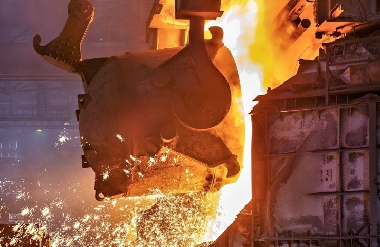 Steel production in Ukraine for 8 months of 2021 increased by 6.7%
