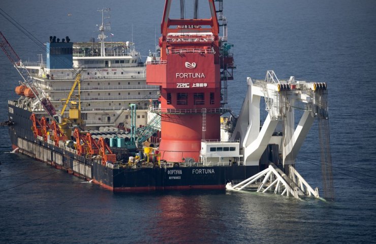 У Балтійському морі здійснена зварювання останньої труби «Північного потоку - 2» - оператор газопроводу