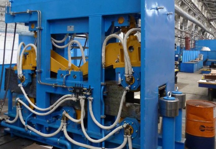 Novokramatorsk Machine-Building Plant built and tested two new straightening-pulling machines