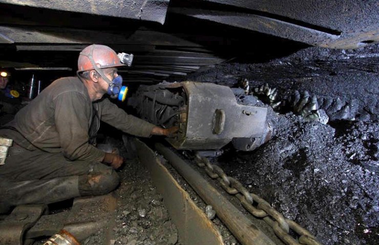 Добыча угля в Донецкой области Украины в августе снизилась на 19,6%