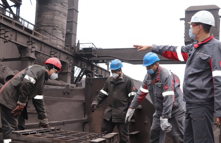Метинвест начал капитальный ремонт агломашины Днепровского металлургического комбината