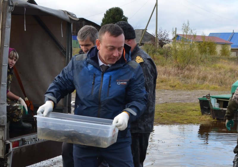 "Svyatogor" continues the ecological campaign for stocking the northern reservoirs