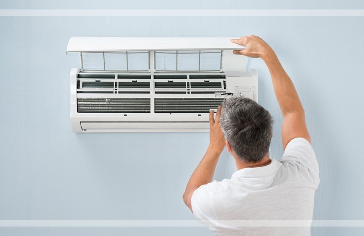 Installation of split systems and air conditioners