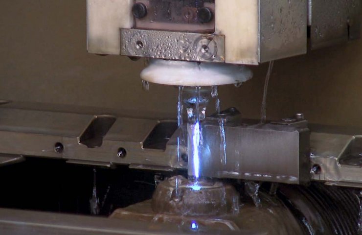 Manufacturing of parts to order using the technology of electrical discharge machining