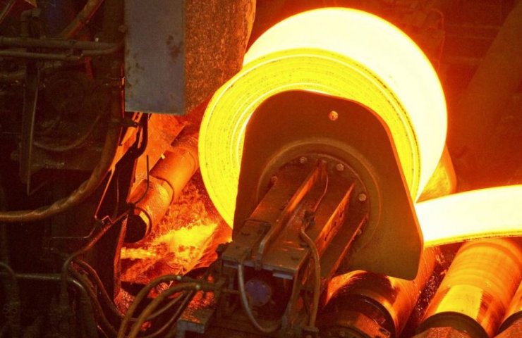 The largest steel company in the world has reduced steel production due to weak demand
