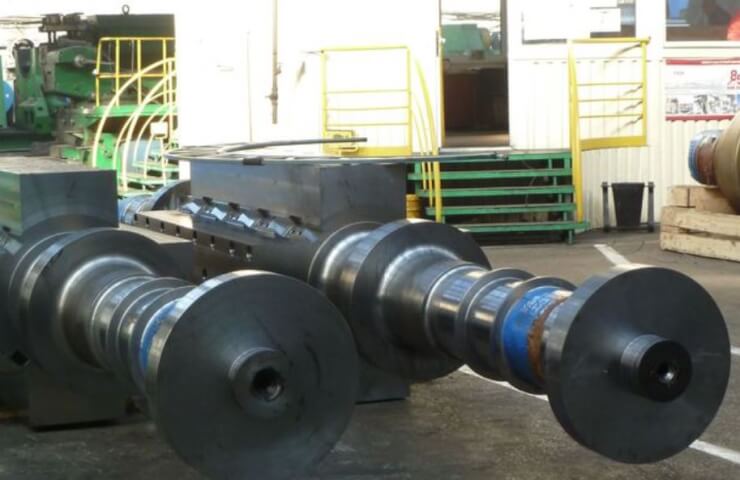 Новокраматорский машзавод изготовил два 15-тонных вала для General Electric