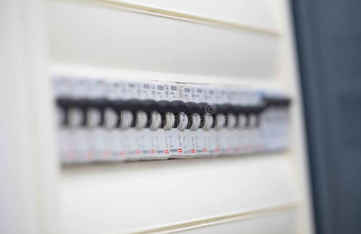 Plastic electrical panels