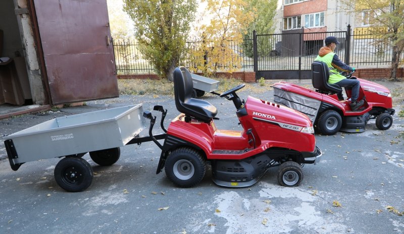 Gaysky GOK purchased special equipment for the city park for 4 million rubles