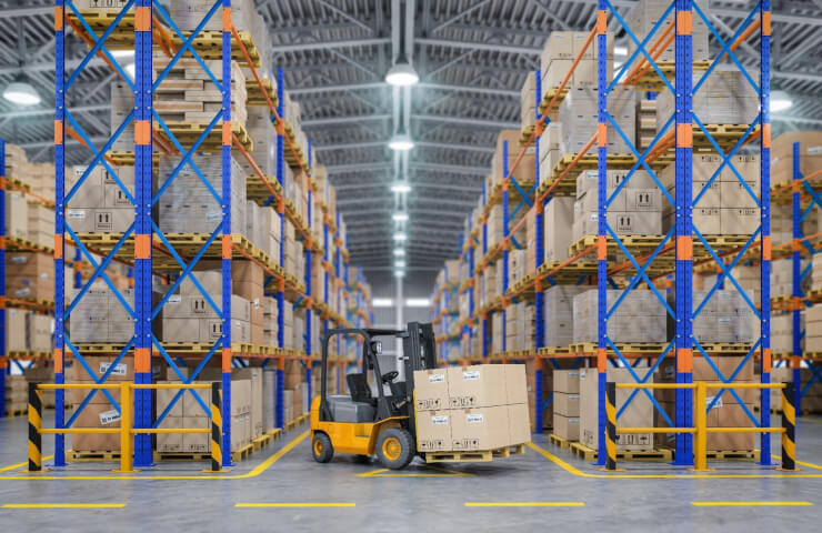 Заказ складских стеллажей для поддонов