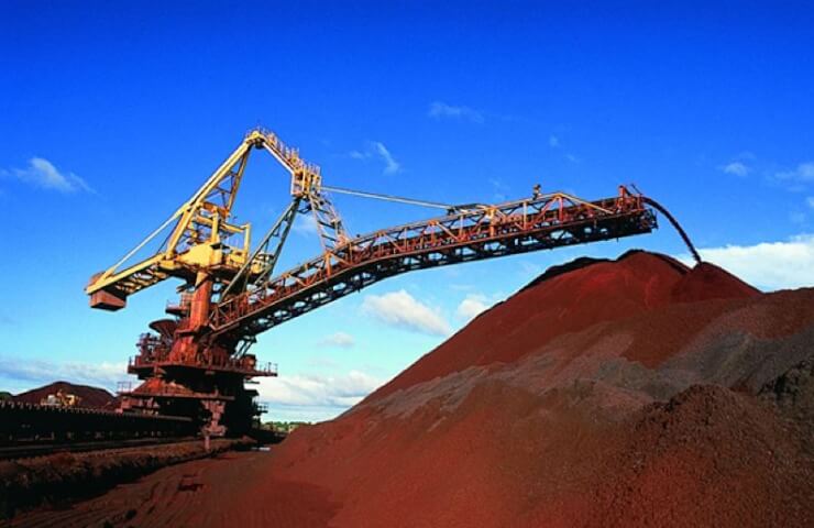 Iron ore price dropped to 18-month low