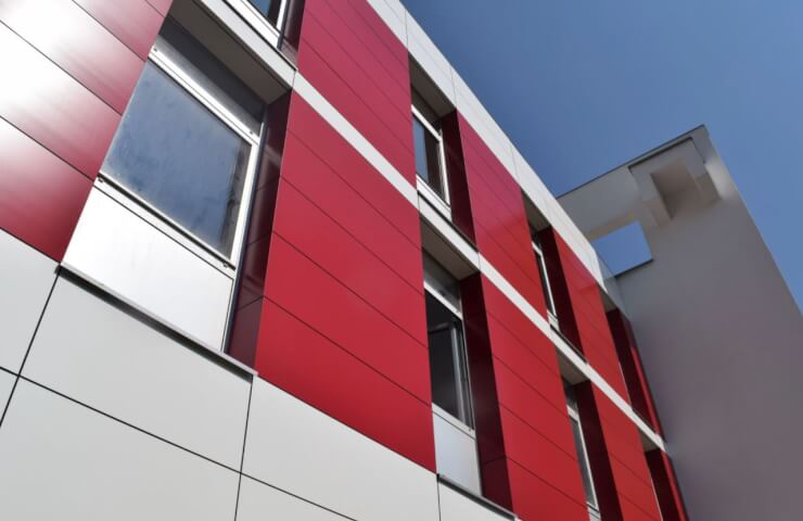 Facade finishing board (panel)