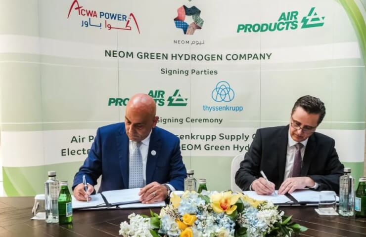 Saudi Arabia kicks off one of the largest sustainable hydrogen projects in the world
