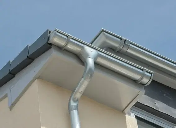 Galvanized gutter system - elements, characteristics, application