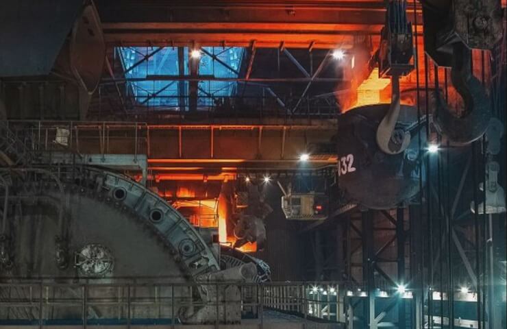 Виробництво сталі в Україні за підсумками 2021 року зросло на 3,3%