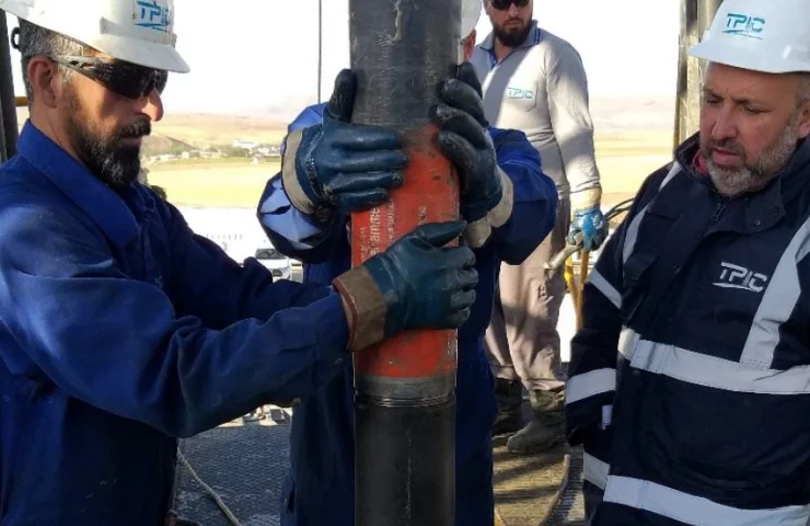 Turkish Petroleum used Ukrainian pipes for the first time for a well 3 km deep