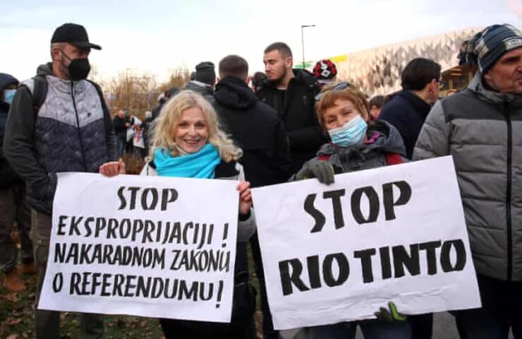 Сербія втратила 2,4 мільярда доларів інвестицій після протестів проти видобутку літію