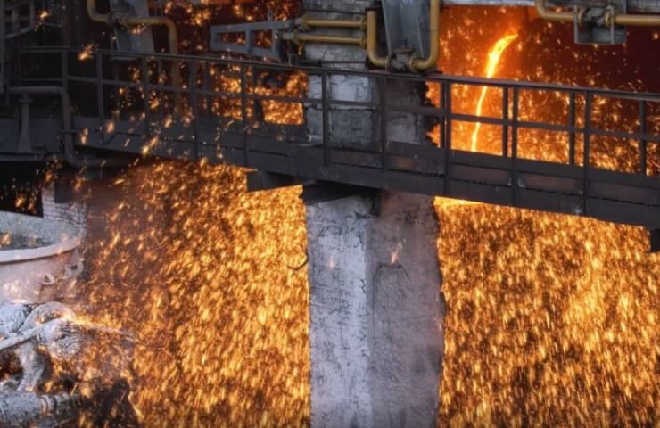 Dnipro Steel Works at the end of 2021 increased the production of rolled metal and coke