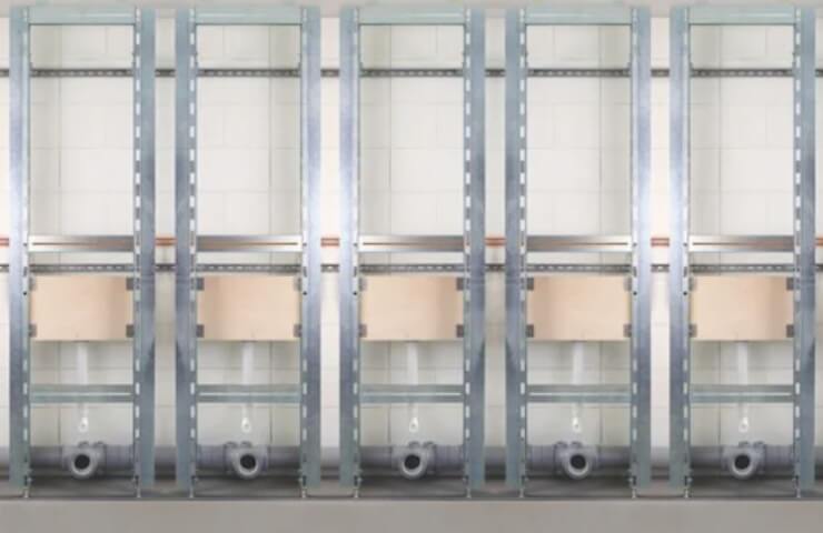 Фирменные инсталляции для подвесных унитазов