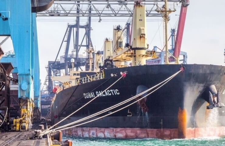 В Украину прибыло еще 45 тысяч тонн колумбийского угля