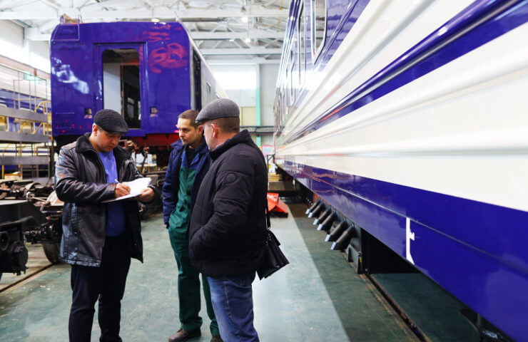 Ukrzaliznytsia received a new batch of passenger cars from Kremenchug