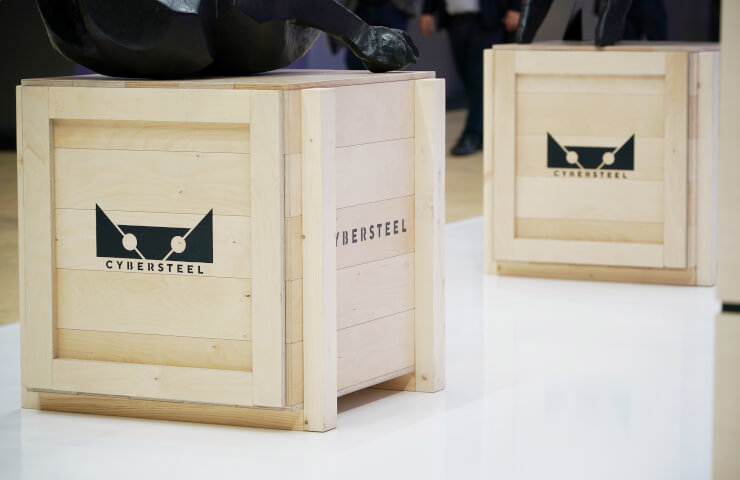 CYBERSTEEL внедрила фирменный стиль в упаковку трубной продукции