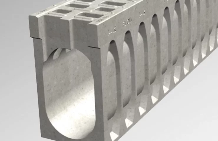 Polymer concrete monoblocks from Steelot