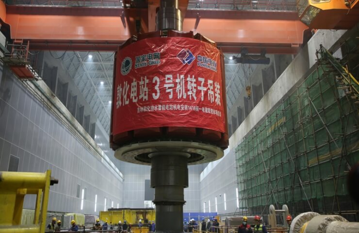 China launches world's largest 3.6 GW hydroelectric power plant