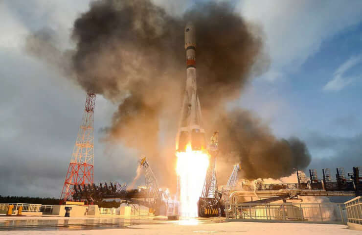 Russia launches military communications satellite