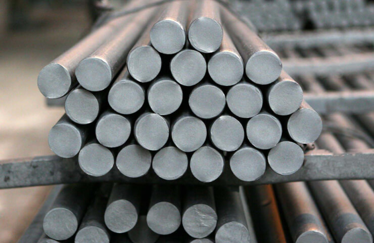 A wide range of calibrated rolled metal and hot-rolled round timber