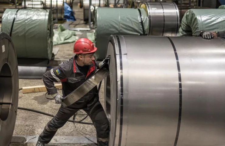 Ukraine in March lost about 70% of foreign exchange earnings from the export of rolled metal