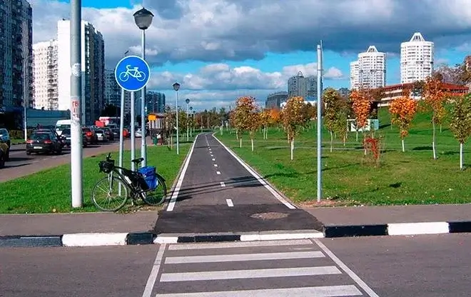 Urban cycling infrastructure