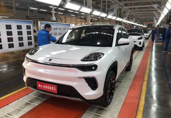Chinese automaker Chery reports strong growth in NEV sales in first 4 months of 2022