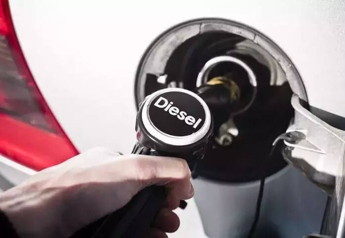 Ordering diesel fuel in bulk