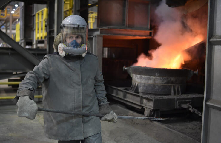 Russian lead production plants are on the verge of closing due to a complete halt in exports