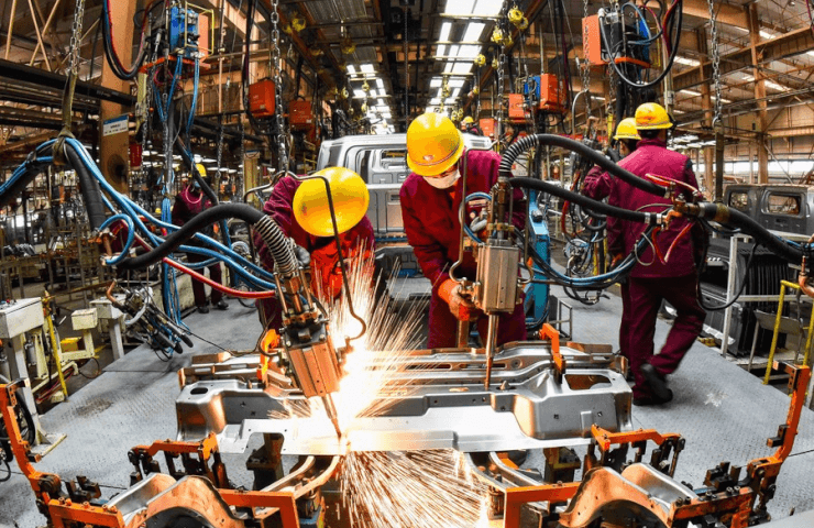 В 2012-2021 гг. среднегодовой рост промышленного производства в Китае составил 6,3%