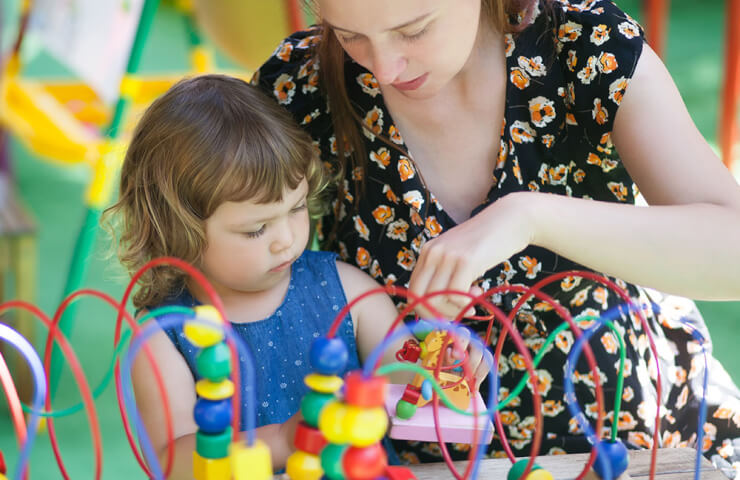 Complete set of kindergartens with toys and equipment