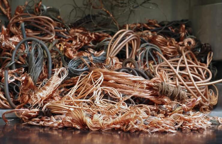 Features of delivery of copper scrap