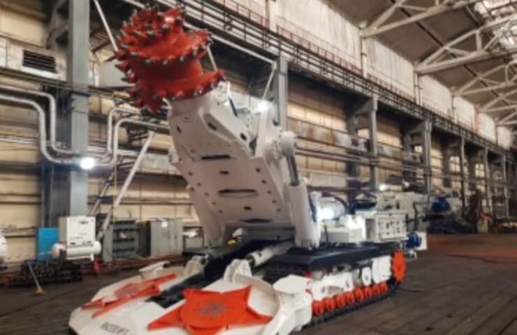 Машиностроители ДТЭК Энерго изготовили новый проходческий комбайн