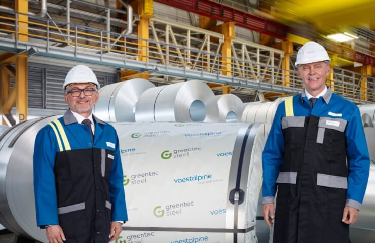 Austrian voestalpine delivers first partially decarbonized steel to customers